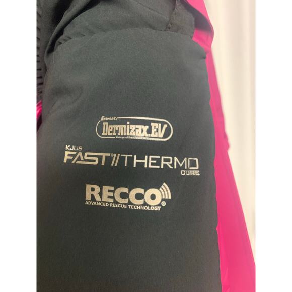 KJUS Women’s Small Ski Jacket Magenta Waterproof Insulated Performance Outerwear - Picture 8 of 12